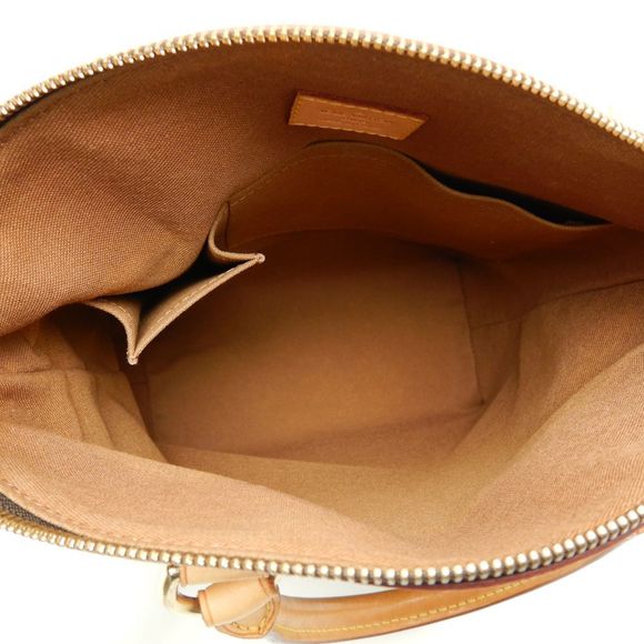 Louis Vuitton Monogram Lockit Brown Handbag - Picture 6 of 7